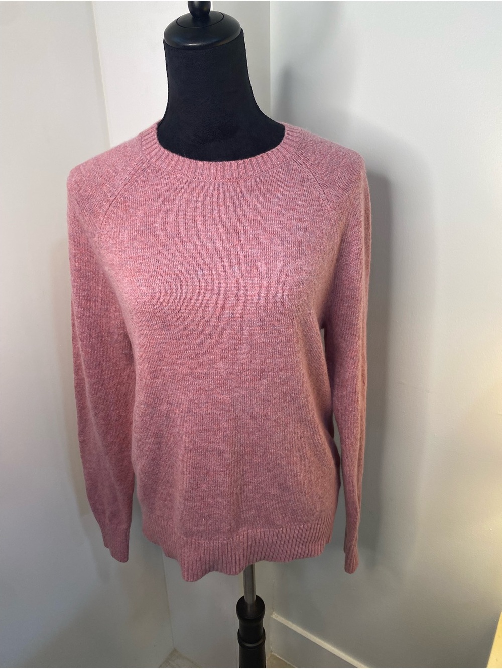 J. Crew Women's Pink Crewneck Sweater